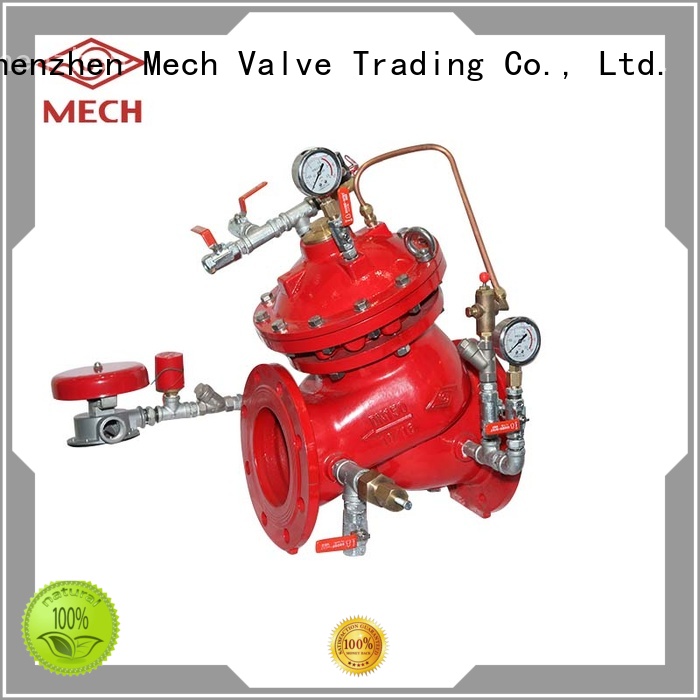 slow adjustable pressure relief valve float piping system Mech Valve