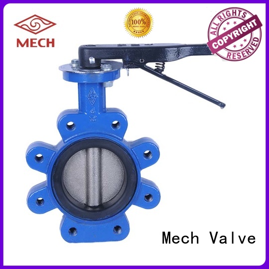 butterfly valve top selling for potable control Mech Valve