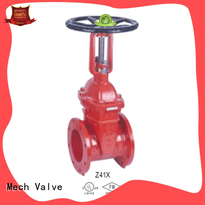 gate valve seal water Mech Valve