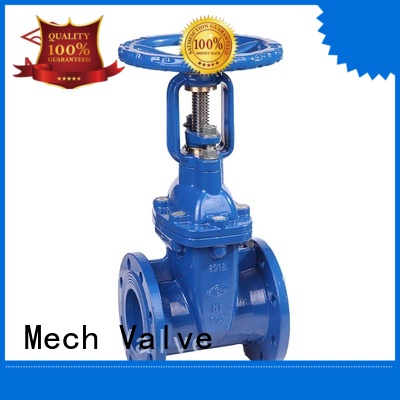 double flanged gate valve durable for wholesale Mech Valve