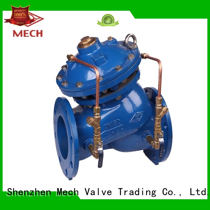 differential hydraulic pressure reducing valve pressure control piping system