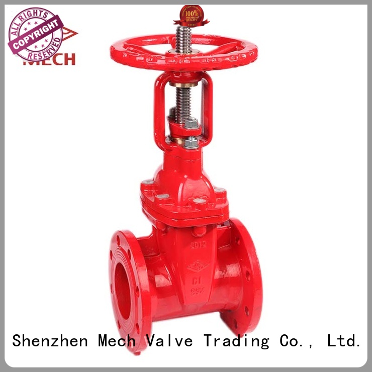 Mech Valve hot-sale resilient seated gate valve iron