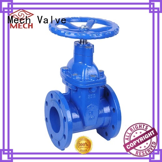 Mech Valve rising resilient seal gate valve high quality air conditioning