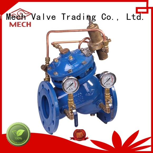 relief remote float control valve sustaining water pipe Mech Valve