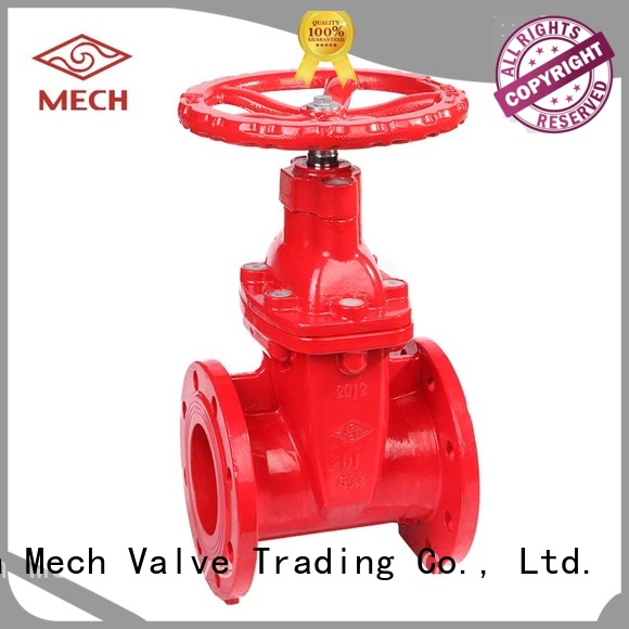 resilient seal gate valve seated air Mech Valve