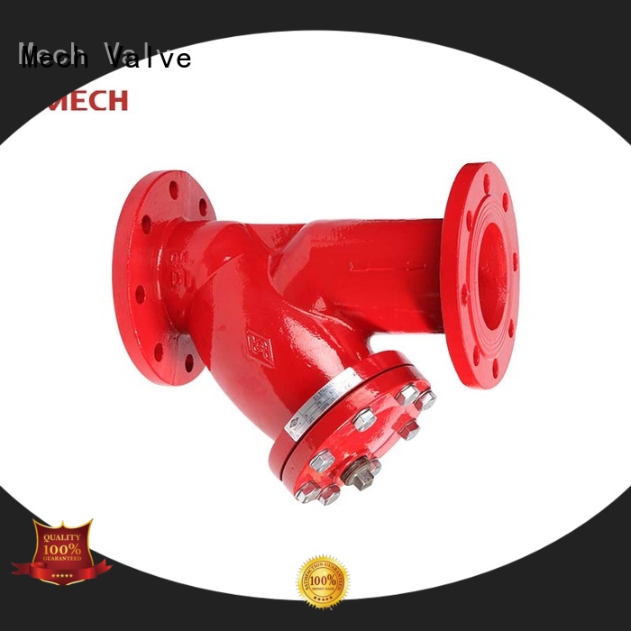 industrial strainer grooved for wholesale Mech Valve