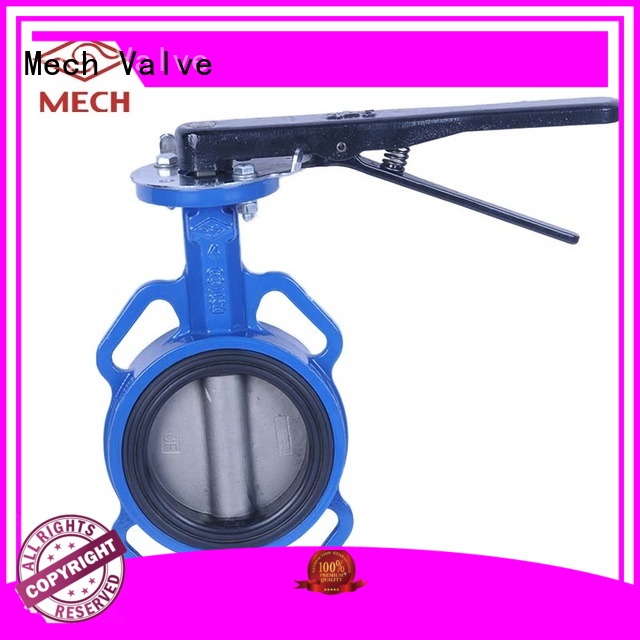 Mech Valve wafer butterfly lug style butterfly valve bulk order for potable control