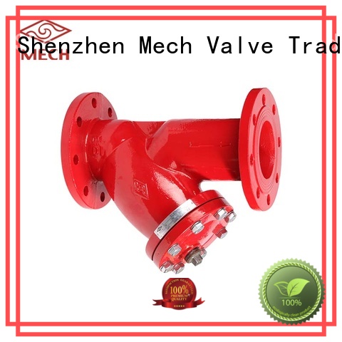 pipe strainer listed Mech Valve