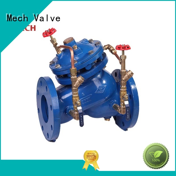 remote water regulator valve float system Mech Valve