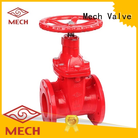 hot-sale rising stem gate valve flow control for sewage Mech Valve