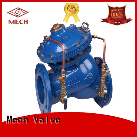 Mech Valve slow pressure control valve regulator piping system