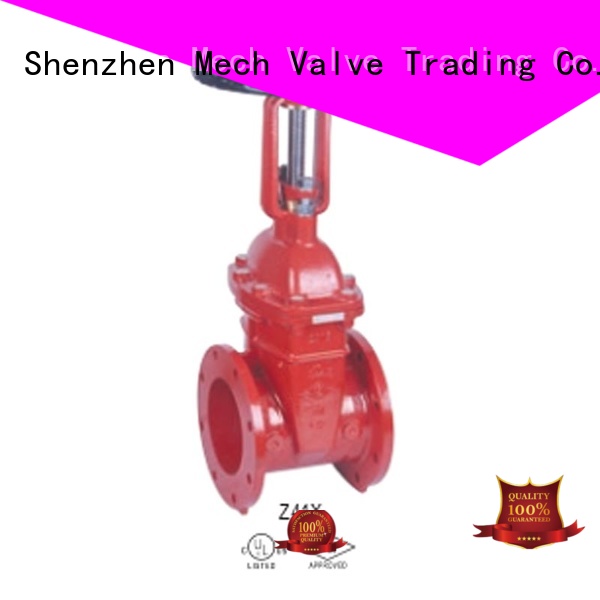 Mech Valve high quality resilient seated valve iron