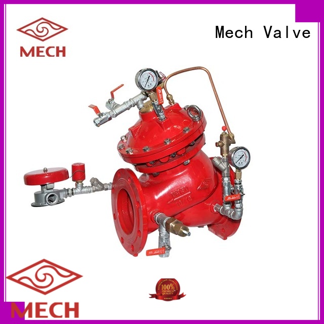 adjustable pressure sustaining valve pump pipe industry Mech Valve