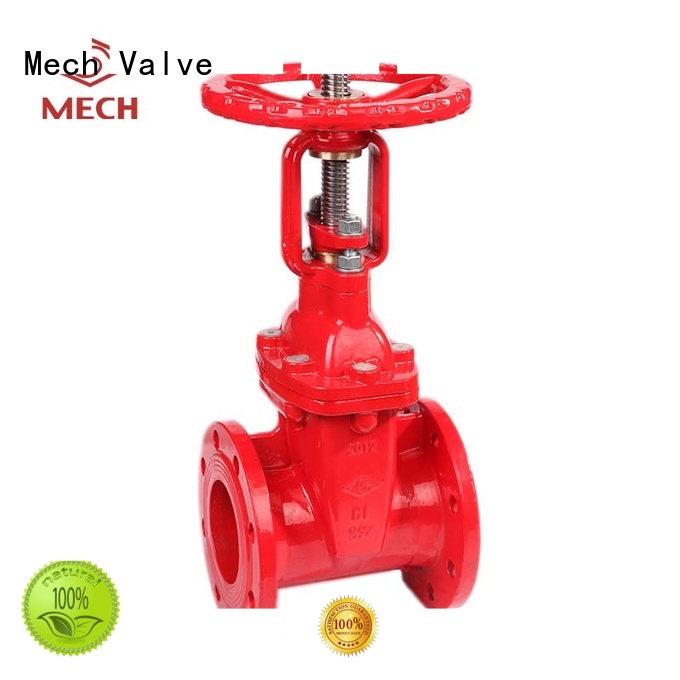 Hot gate resilient gate valve stem Mech Valve Brand