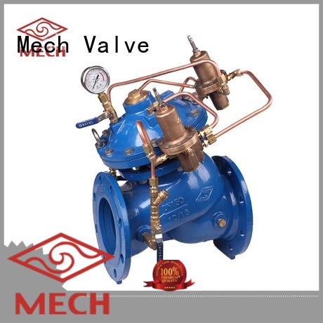 Mech Valve relief water regulator valve slow piping system