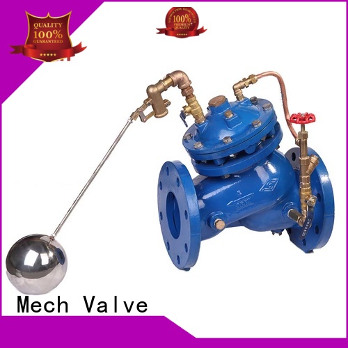 adjustable water regulator valve sustaining piping system Mech Valve