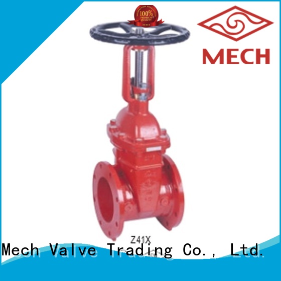 Mech Valve high quality rising stem gate valve wedge for potable