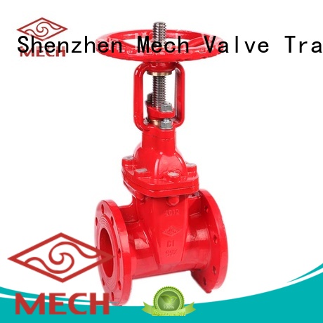 Mech Valve high quality gate valve iron for sewage