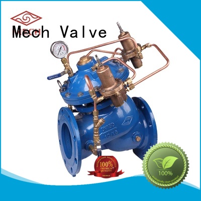 control pressure reducing valve shut piping system Mech Valve