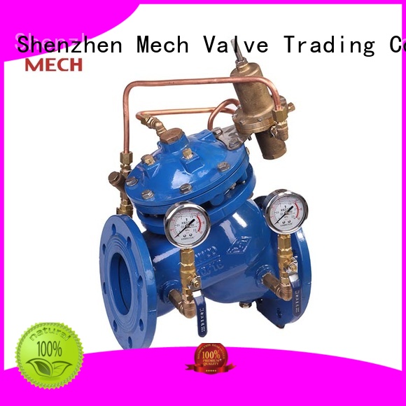 Mech Valve surge pressure sustaining valve slow pipe industry