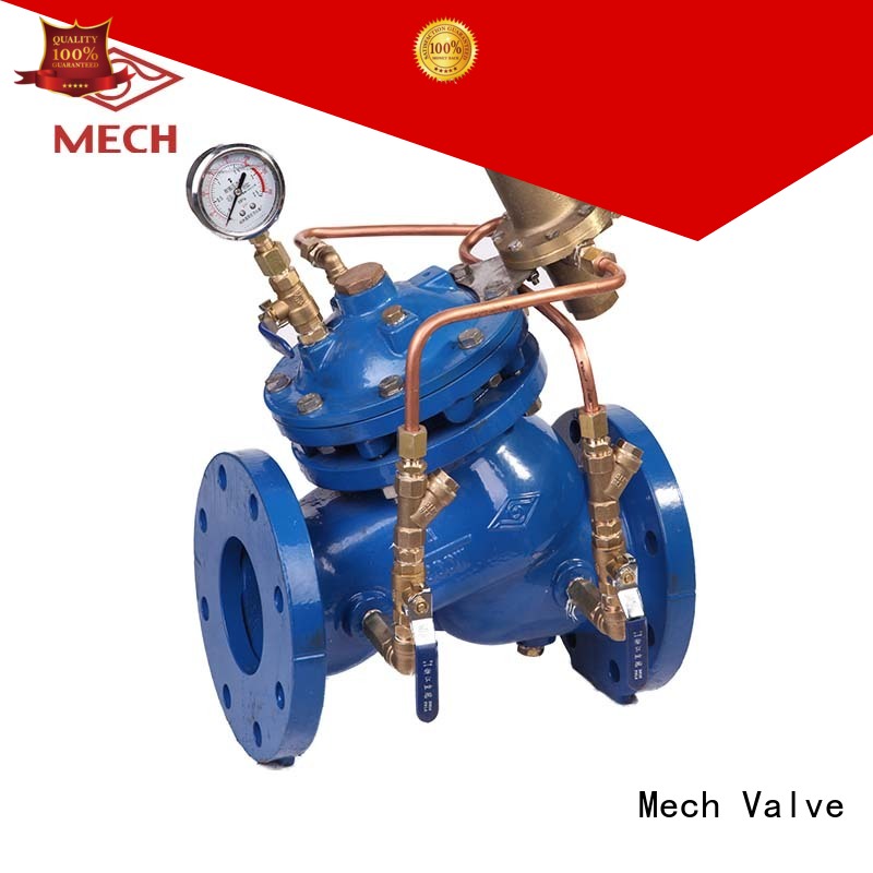 Mech Valve relief water pressure reducing valve remote pipe industry