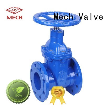 Mech Valve resilient flanged gate valve seal air