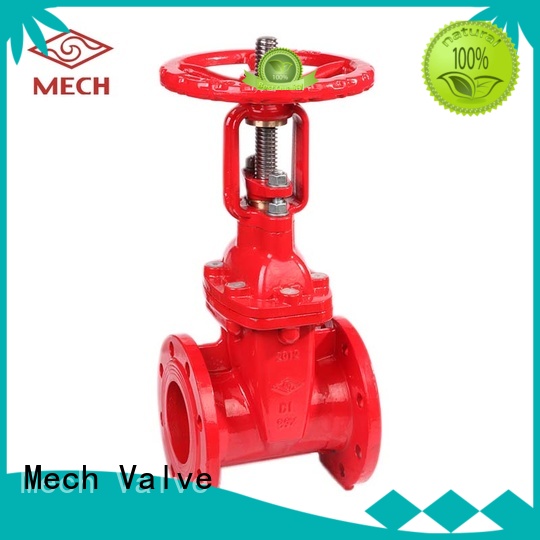 Mech Valve flanged wedge valve wedge protection