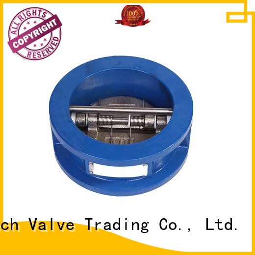 silent sewage check valve double spring water transportation