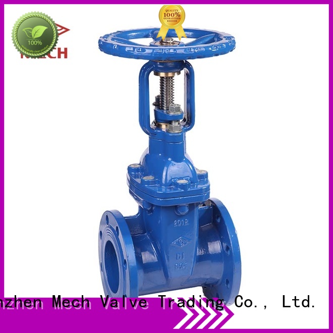 Mech Valve hot-sale rising stem gate valve wedge for drainage