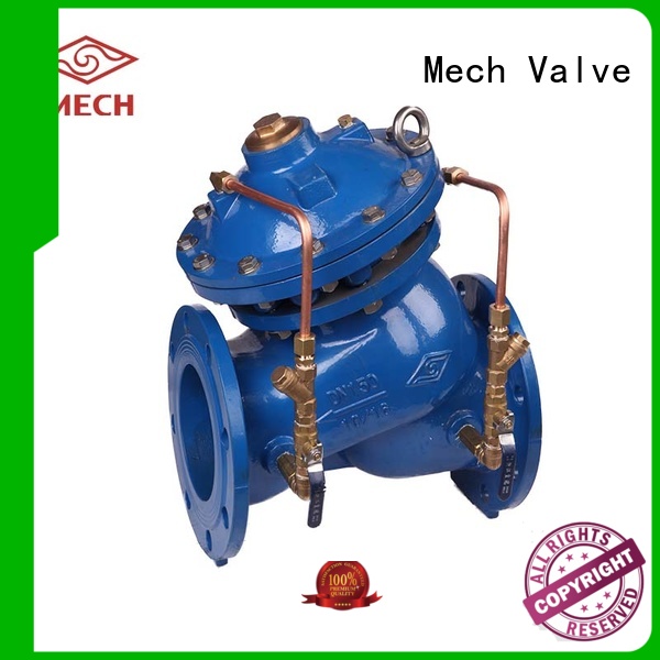 Mech Valve shut 3 prv valve for business piping system