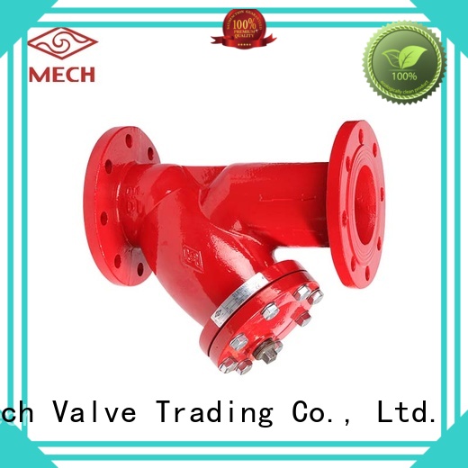 Mech Valve water pipe strainer types for business for wholesale