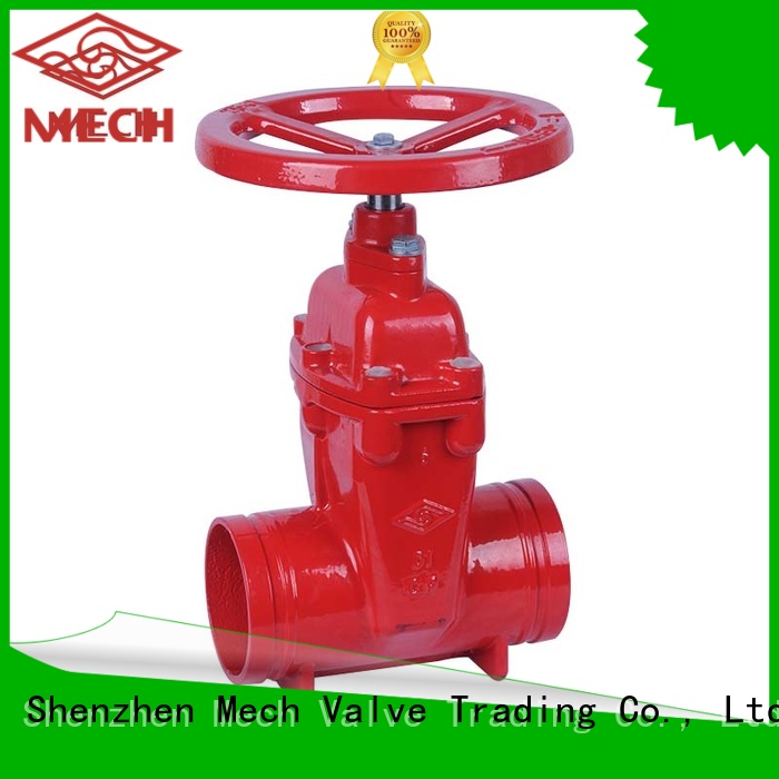 cast iron gate valve high quality for sewage Mech Valve