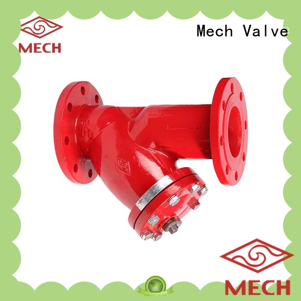 water pipe strainer listed bulk production Mech Valve