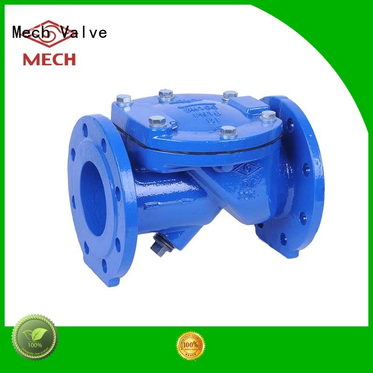 Spring Check Valve EN 12334 Rubber Disc Swing Check  H44J PN10/16