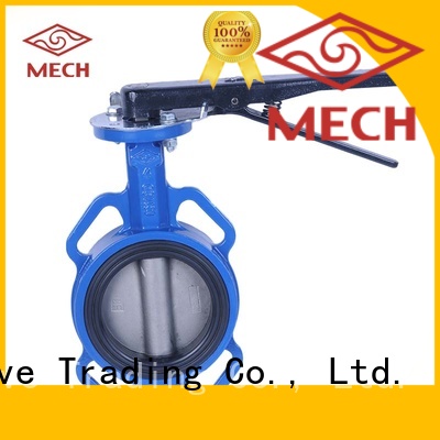 Mech Valve good-quality butterfly valve simple style ﬁre protection