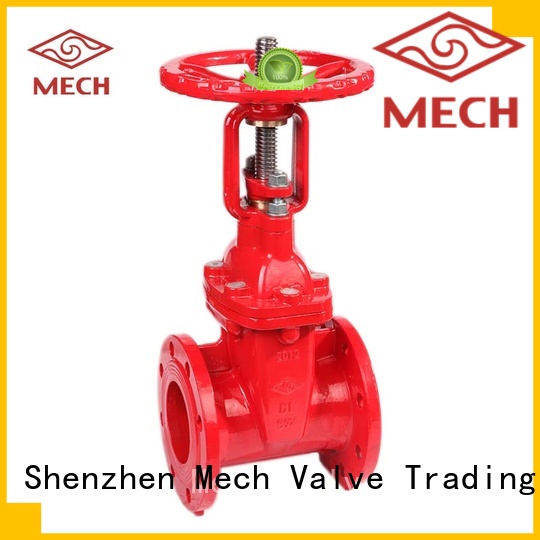 Mech Valve durable os & y valve fire protection wedge disposal