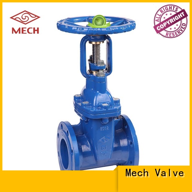 resilient wedge gate valve hot-sale water transportation Mech Valve