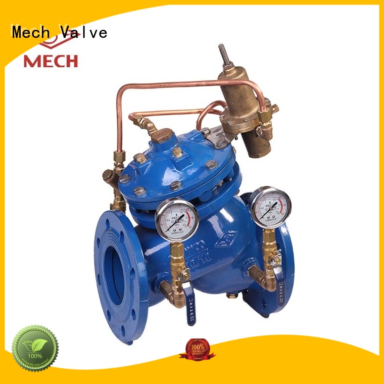 pressure hydraulic float valve sustaining pipe industry Mech Valve