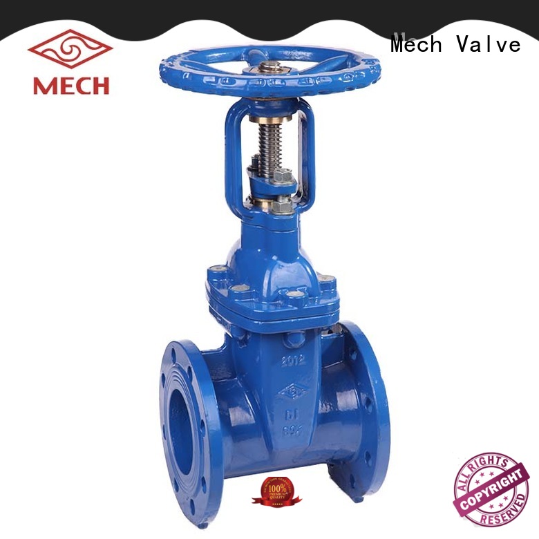 rising flanged gate valve durable wedge air conditioning