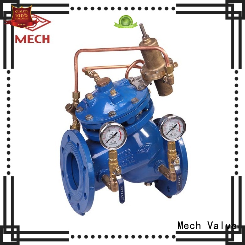 Mech Valve electromagnetic deluge alarm valve surge piping system