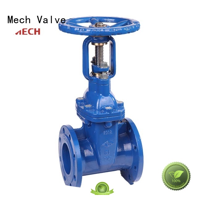 Mech Valve high quality flanged gate valve wedge