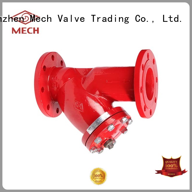 Mech Valve listed y type strainer at discount for wholesale