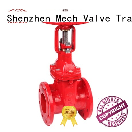 approved double flanged gate valve durable iron