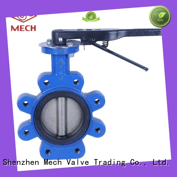 Mech Valve wafer butterfly lug type butterfly valve order now sewage