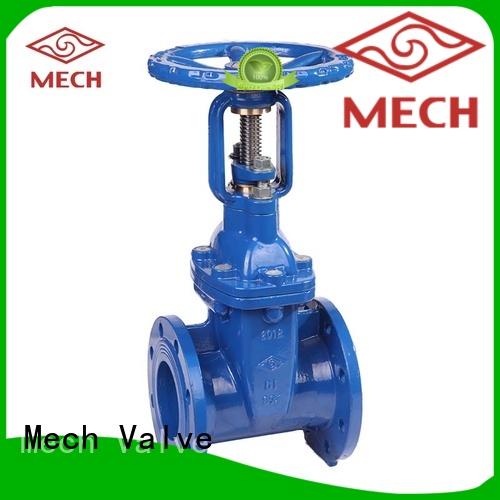 resilient wedge gate valve high quality flow control for drainage