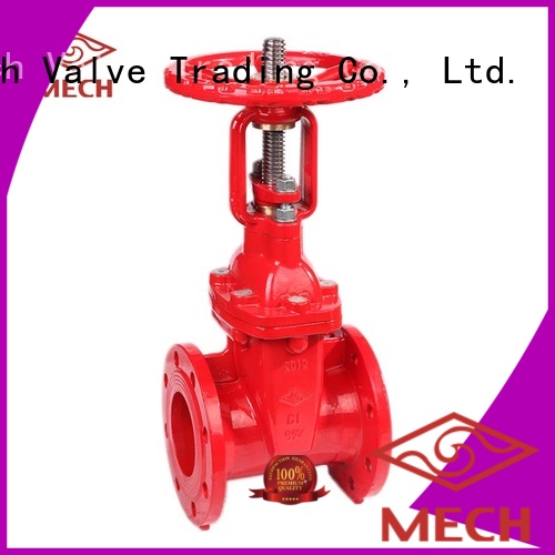 resilient gate valve seal for water gate Mech Valve