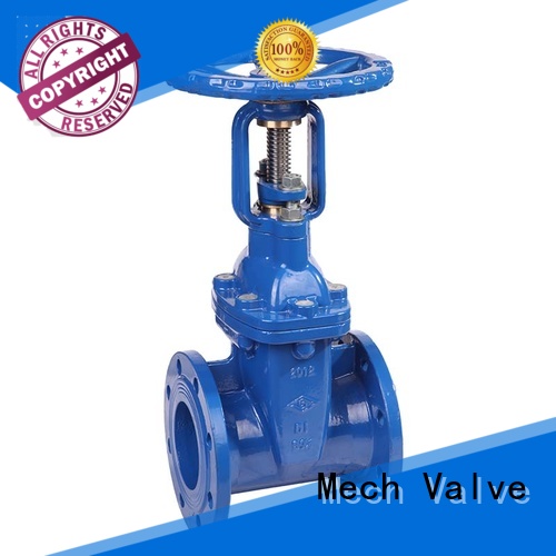 Mech Valve grooved water gate valve at discount for drainage