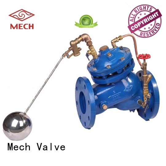 remote hydraulic pressure reducing valve bypass water pipe Mech Valve