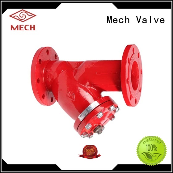 listed water strainer y type strainer Mech Valve