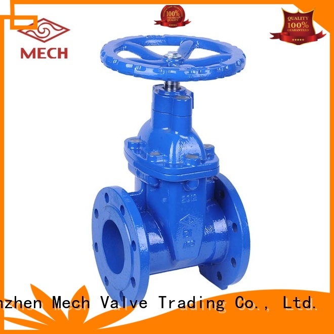 Mech Valve ductile wedge gate valve on sale